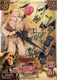 WW2 Allierad Fallskärmsregementet actionfigur 30,5cm m. tillbehör-2