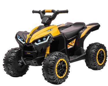 XC-Sport EL ATV för barn 12V m/2.4G Remote, Gul