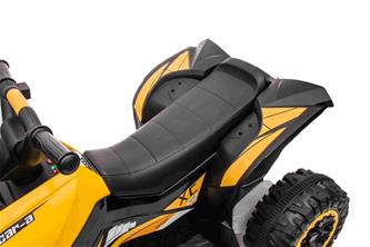 XC-Sport EL ATV för barn 12V m/2.4G Remote, Gul-4