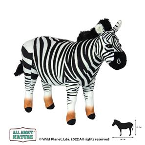 Zebra Gosedjur 29x22 cm- All About Nature-2